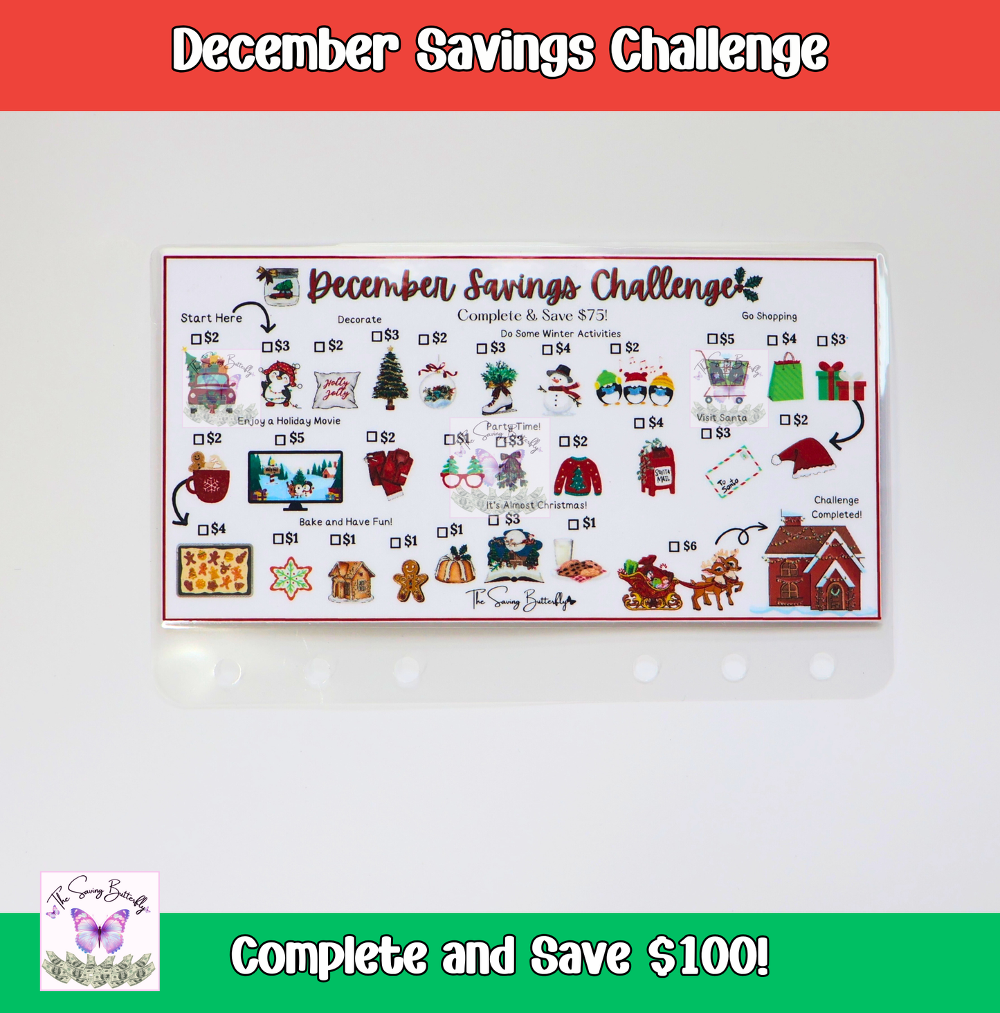 December Savings Challenge Bundle Set