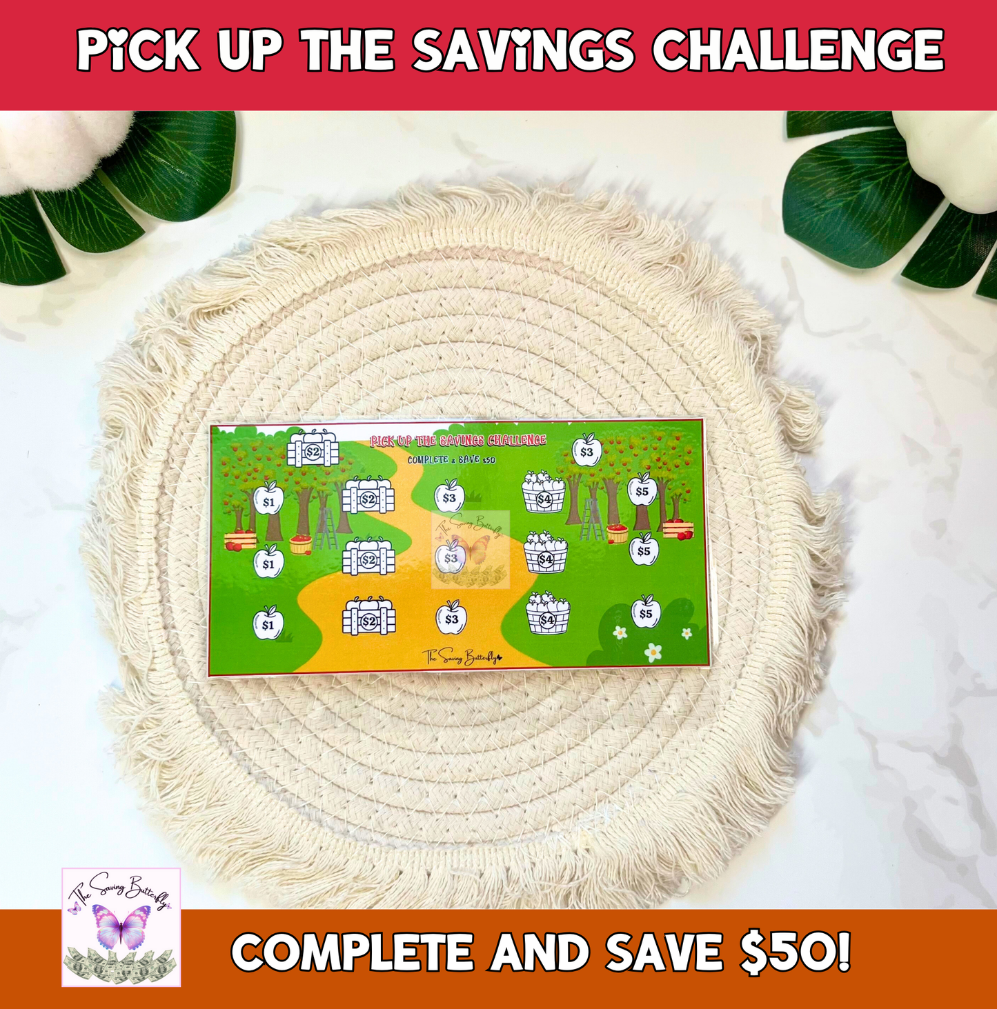 October Savings Challenge Bundle Set