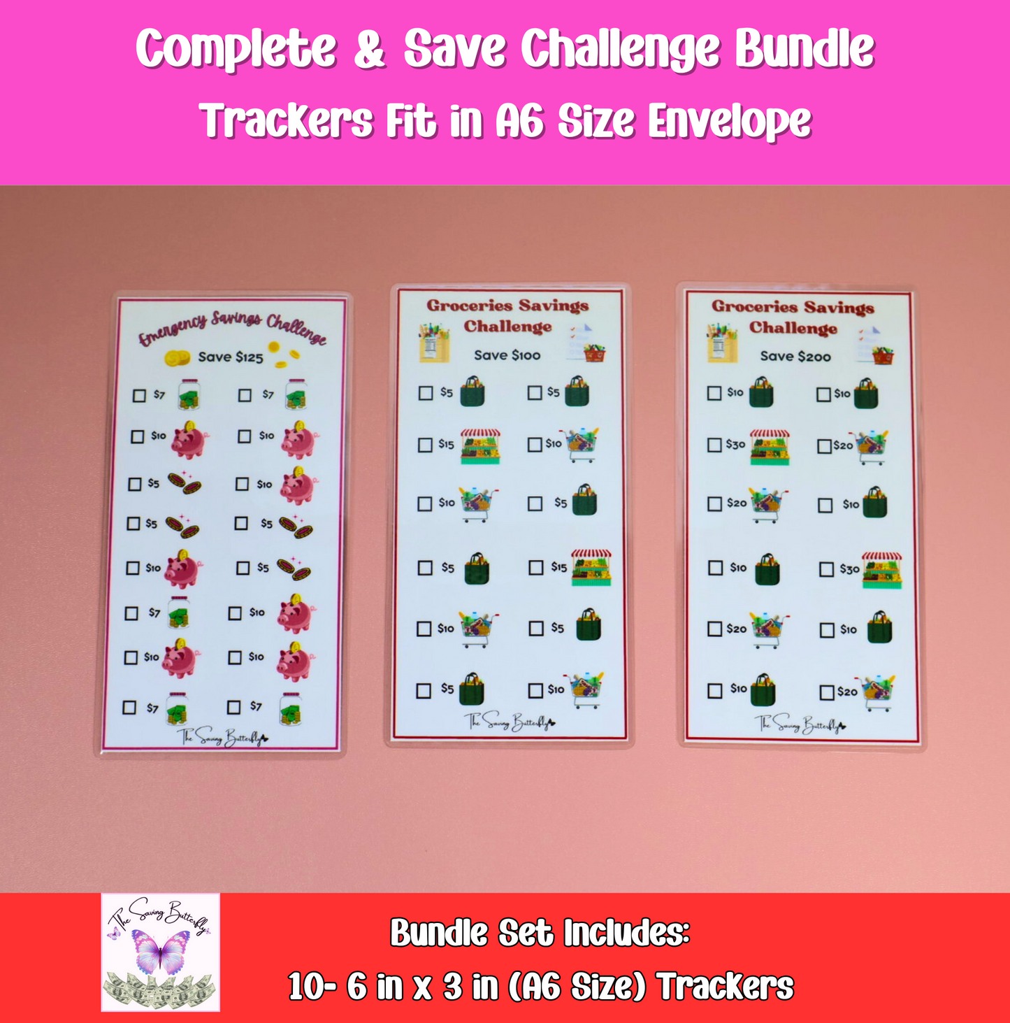 Complete and Save Challenge Bundle Set A6 Size