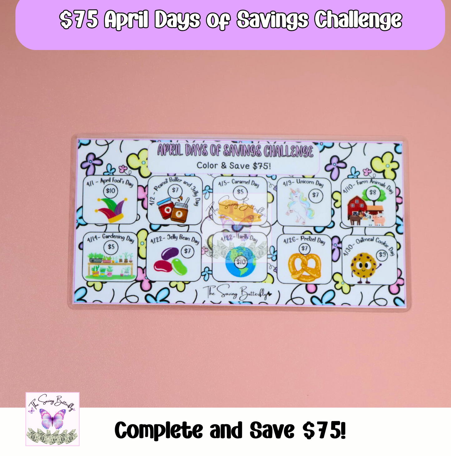 April Savings Challenge Bundle Set