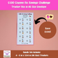 Coffee Savings Challenge Bundle Set A6 Size