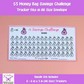 Money Bag Savings Challenge Bundle Set A6 Size