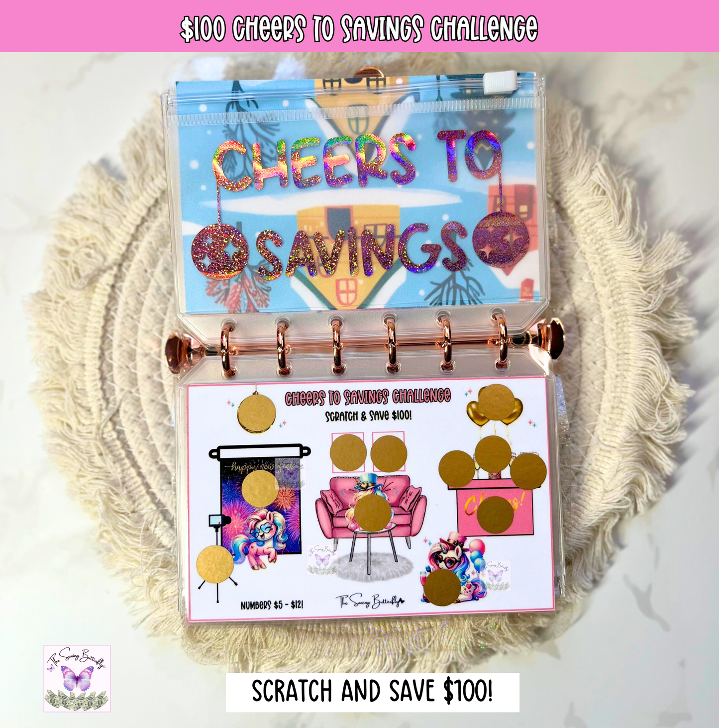 Winter Savings Challenge Binder