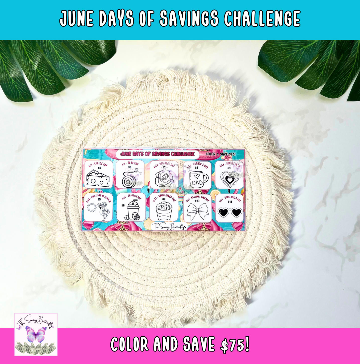 June Savings Challenge Bundle Set
