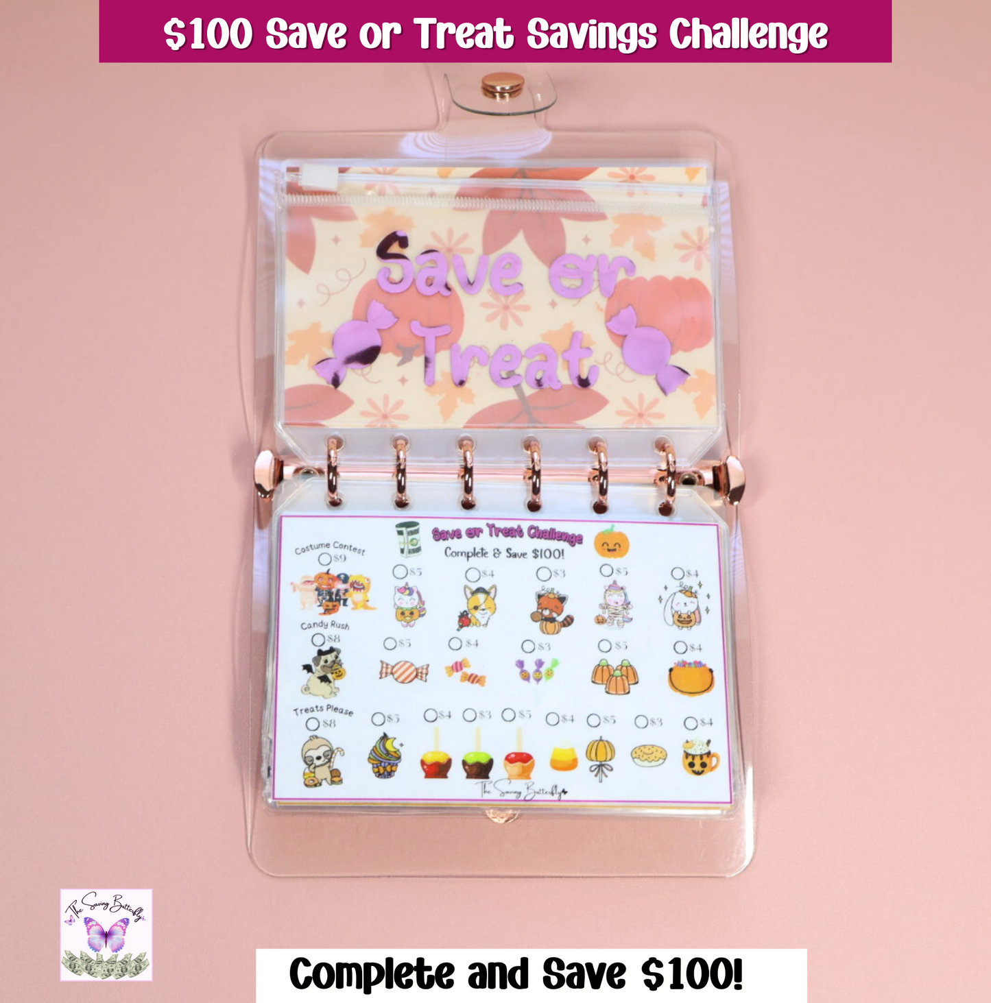 $500 Fall For Savings Challenge Set