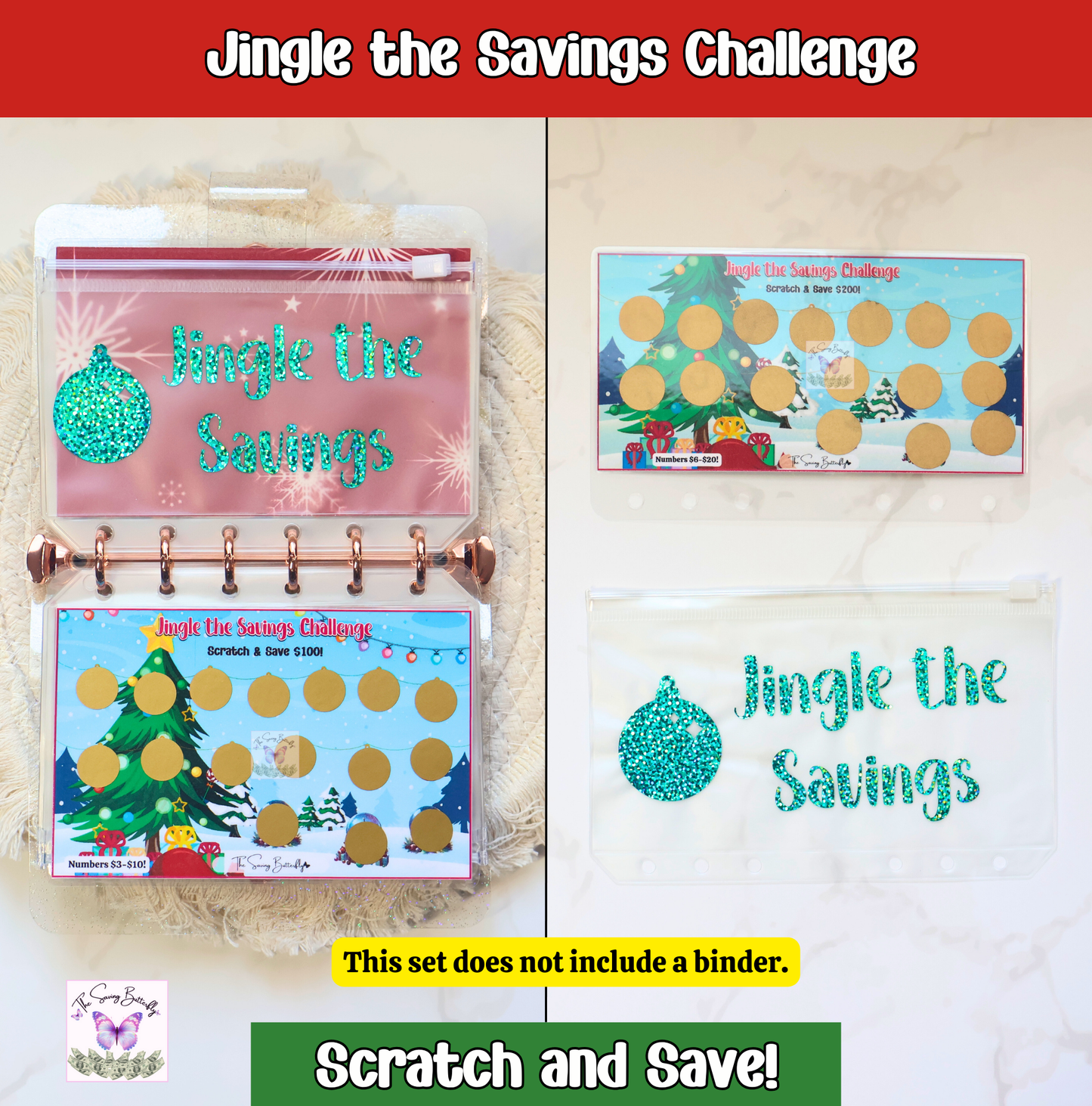 Christmas Savings Challenge Set