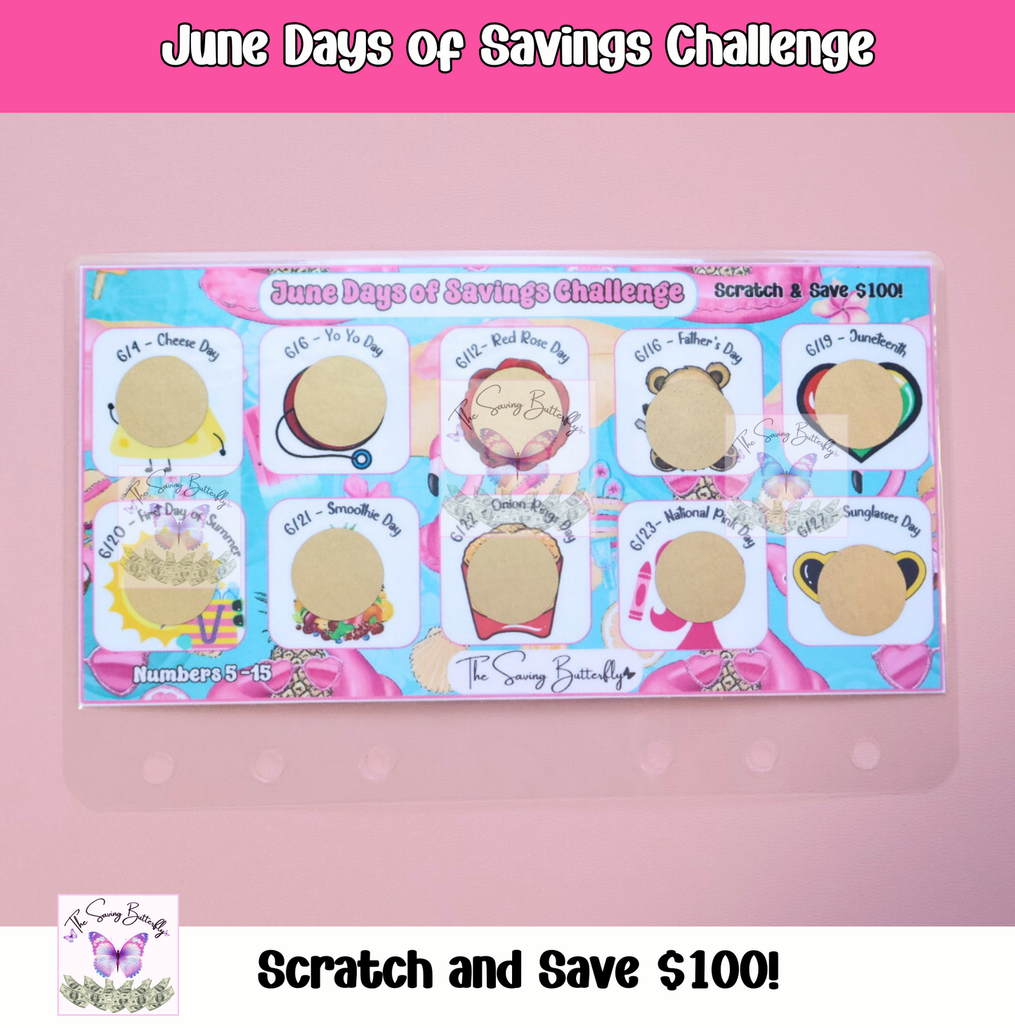 June Savings Challenge Bundle Set