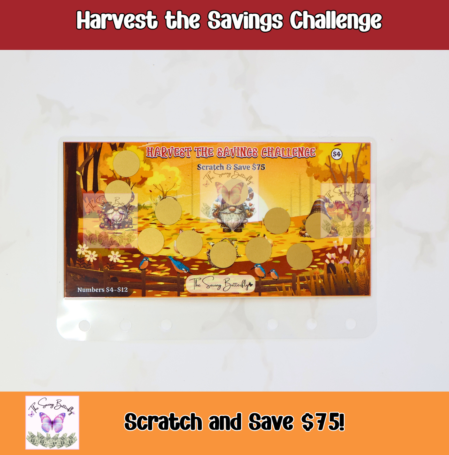 November Savings Challenge Bundle Set
