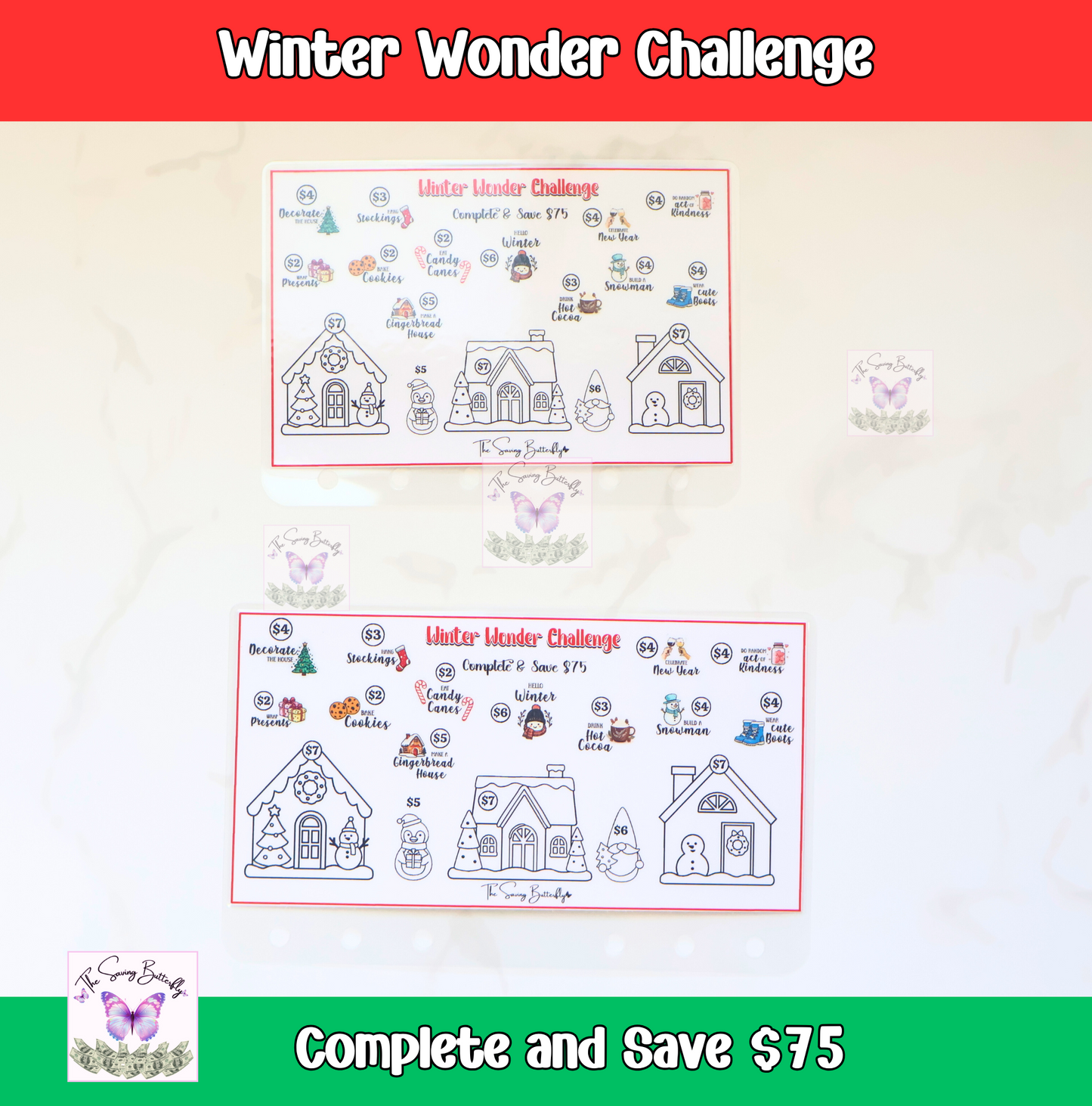 Winter Savings Challenge Bundle Set