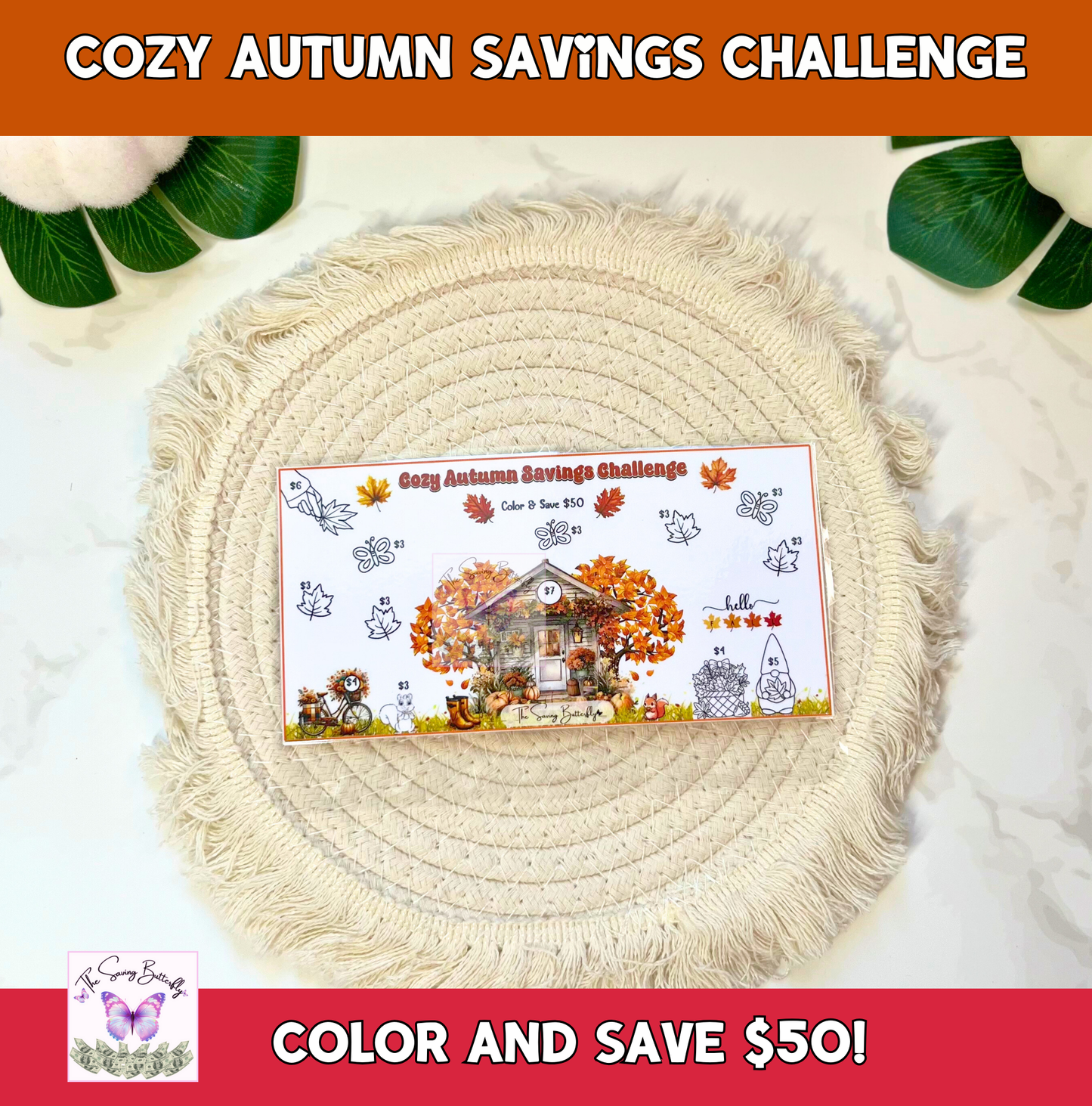 October Savings Challenge Bundle Set