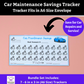 Car Savings Challenge Bundle Set A6 Size