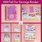 4 Seasons Mini Savings Challenge Binder Bundle