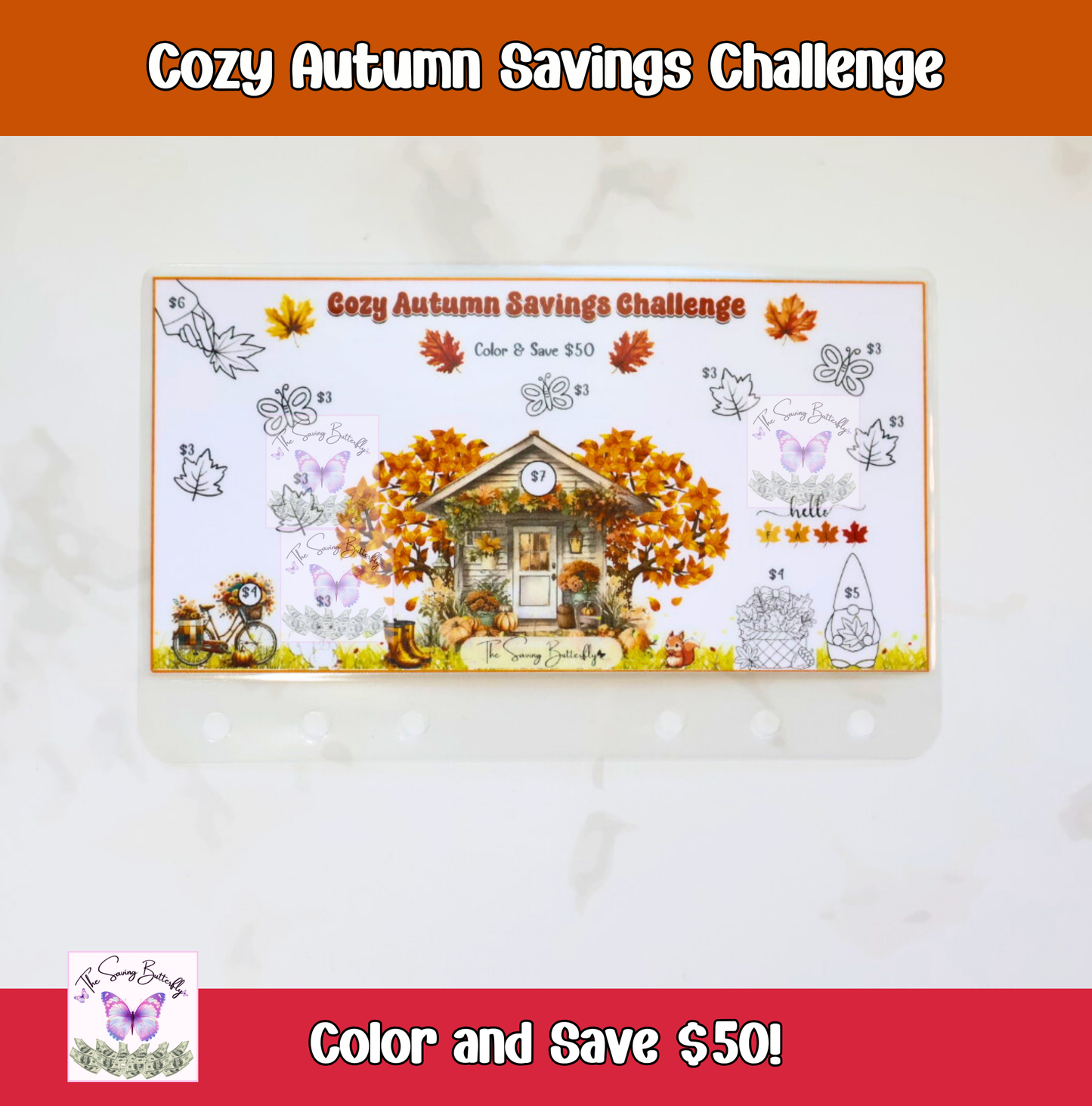 October Savings Challenge Bundle Set