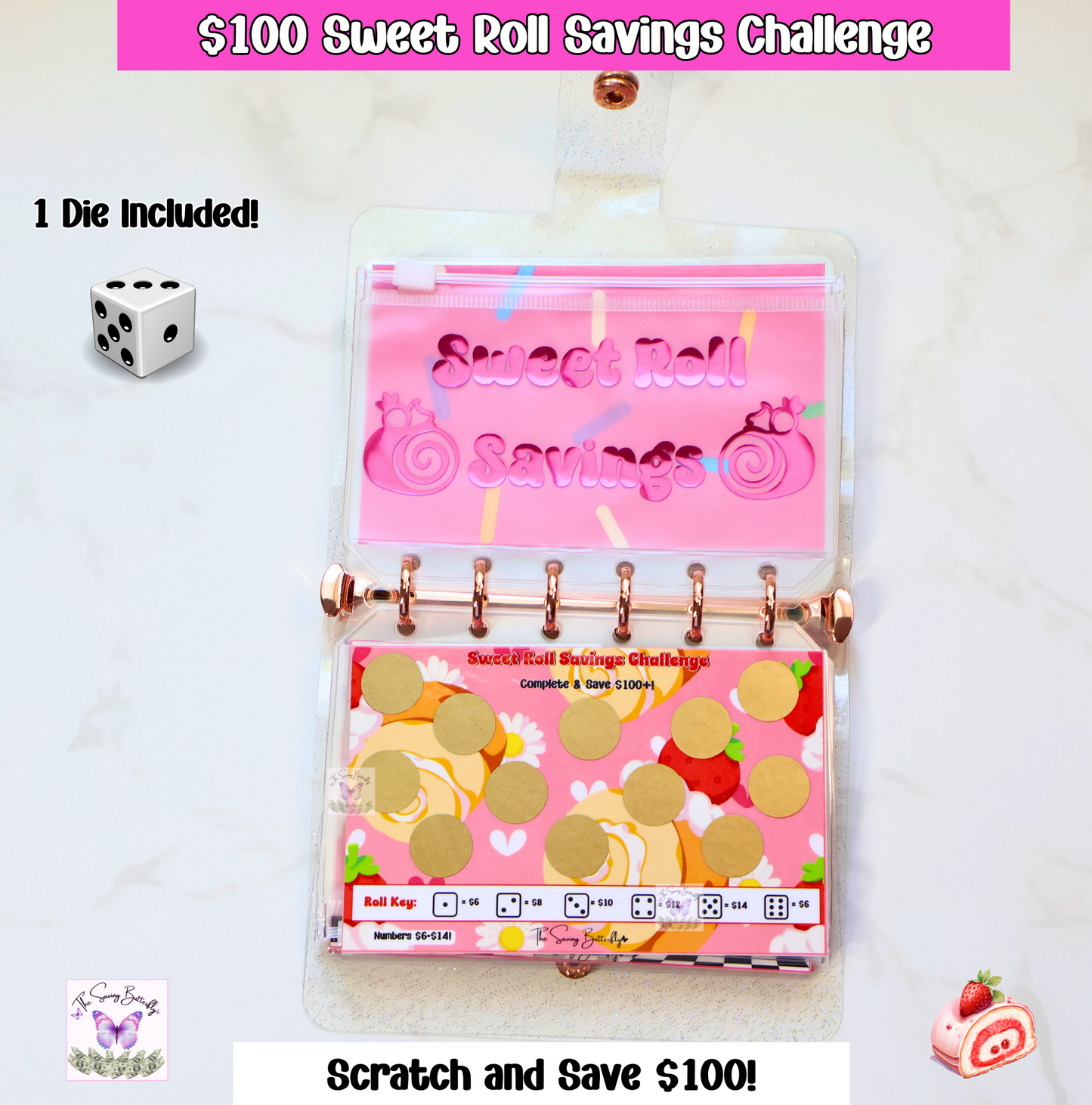 Mini Sweet Savings Challenge Binder Set