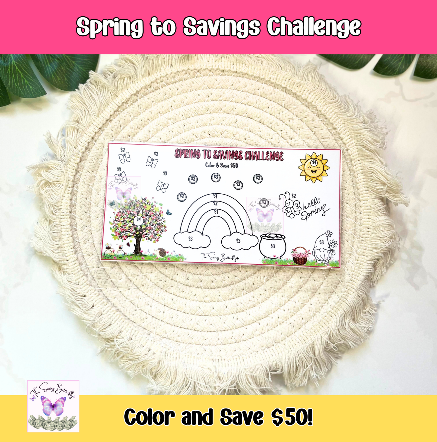 March Savings Challenge Bundle Set