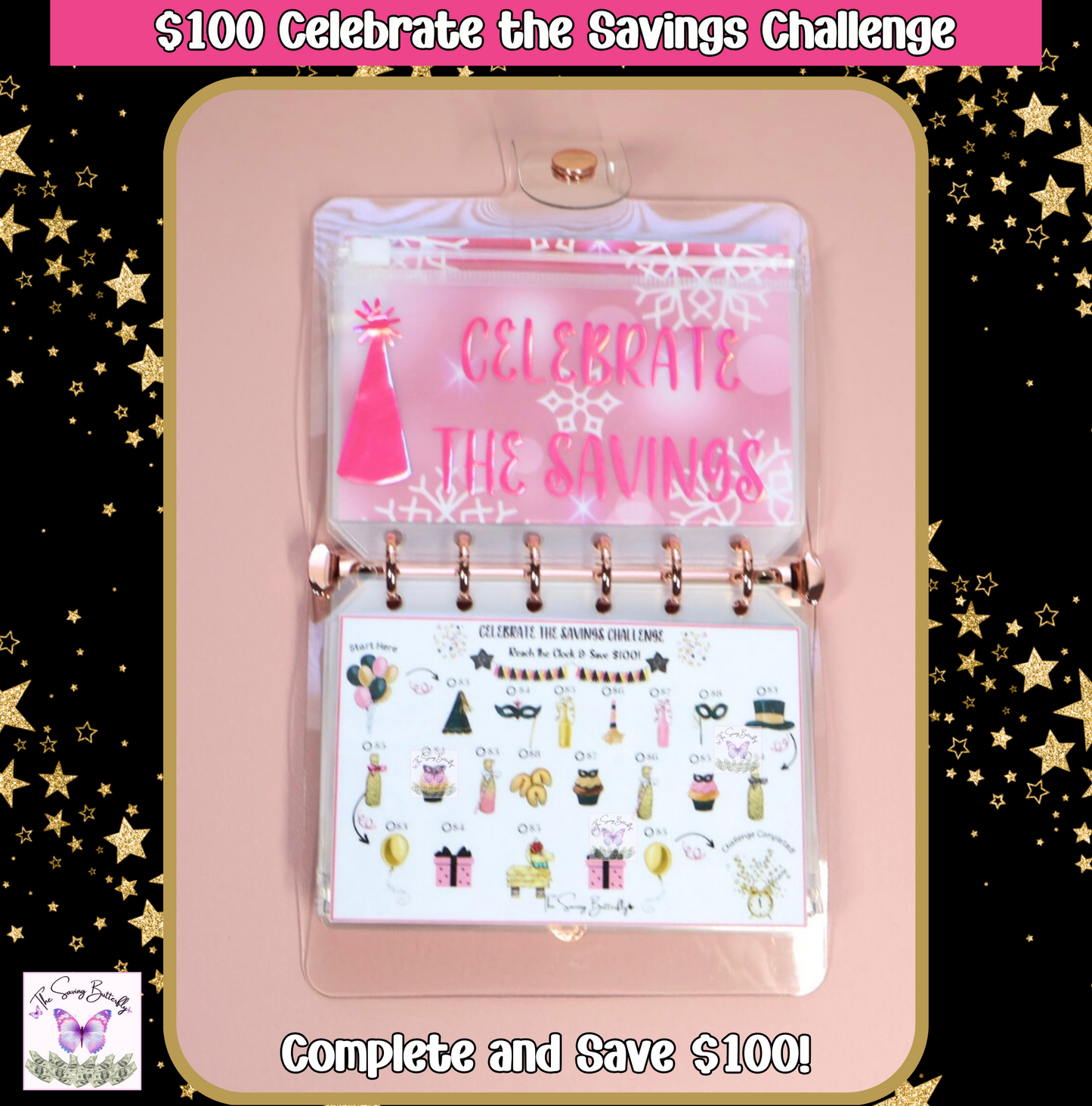 $500 Mini Winter Wonderland Savings Challenge Set