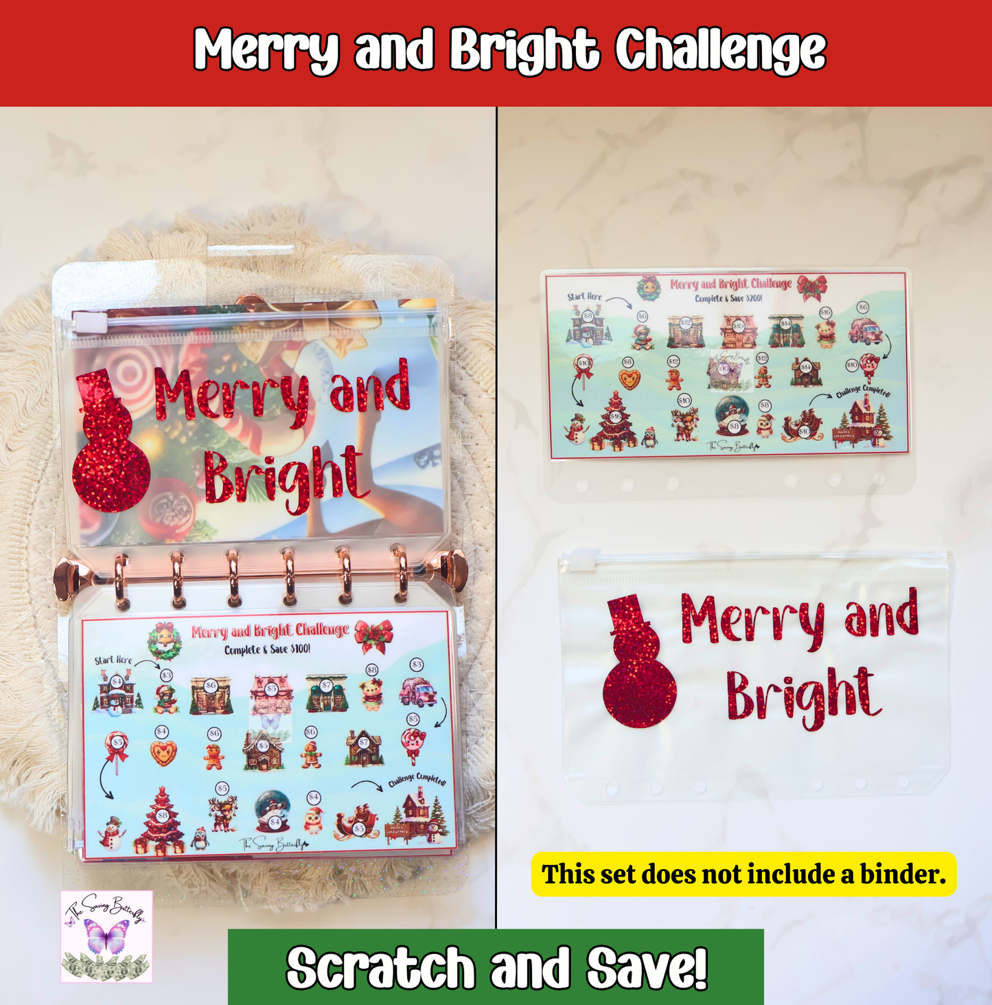 Christmas Savings Challenge Set