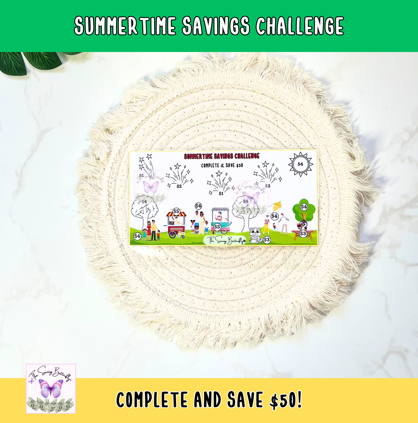 July Savings Challenge Bundle Set