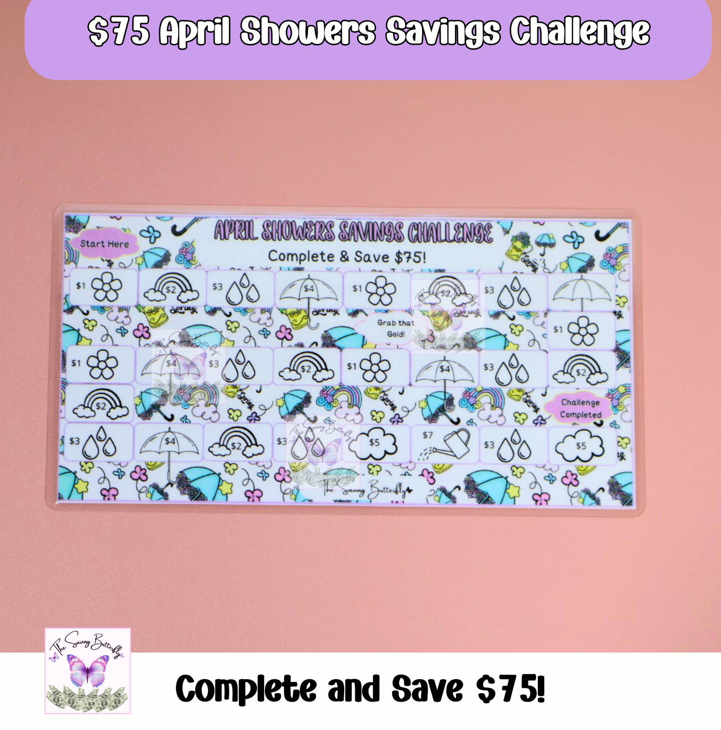 April Savings Challenge Bundle Set