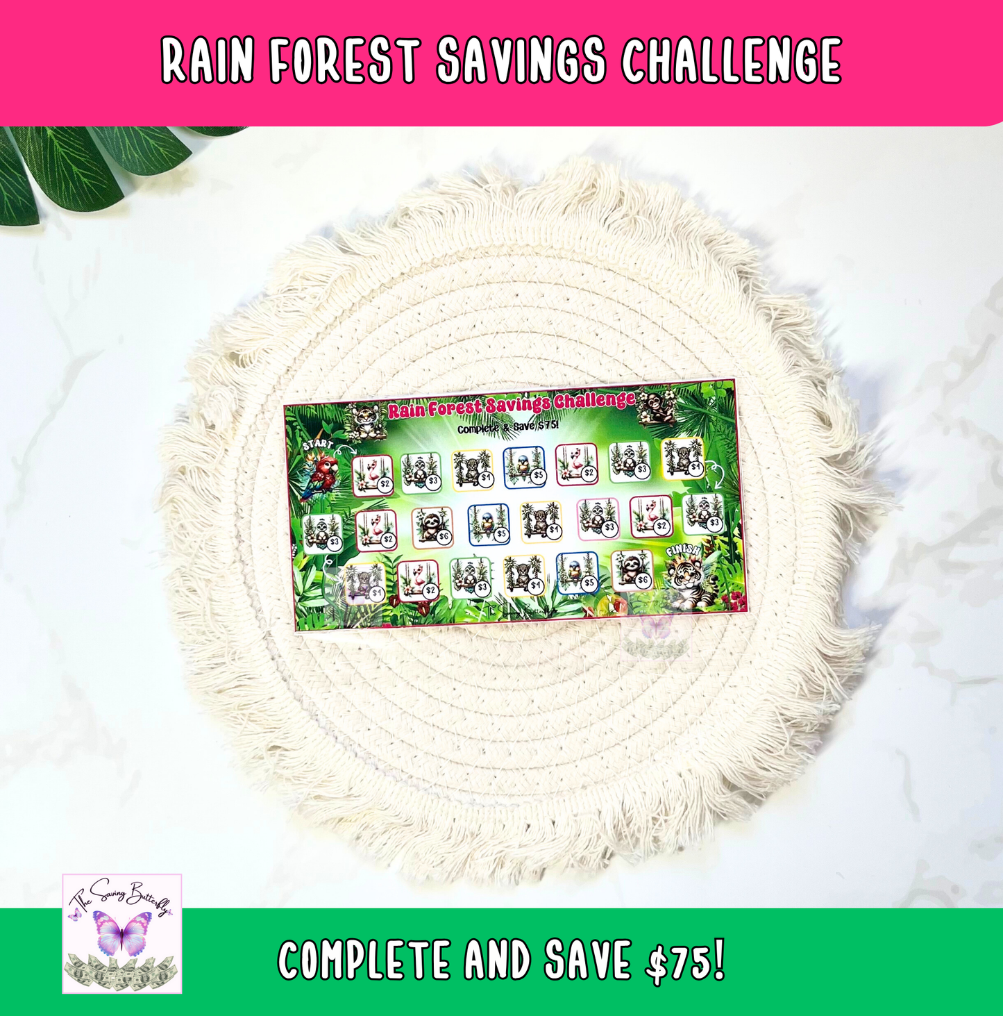 July Savings Challenge Bundle Set