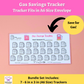 Car Savings Challenge Bundle Set A6 Size