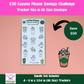 Coffee Savings Challenge Bundle Set A6 Size