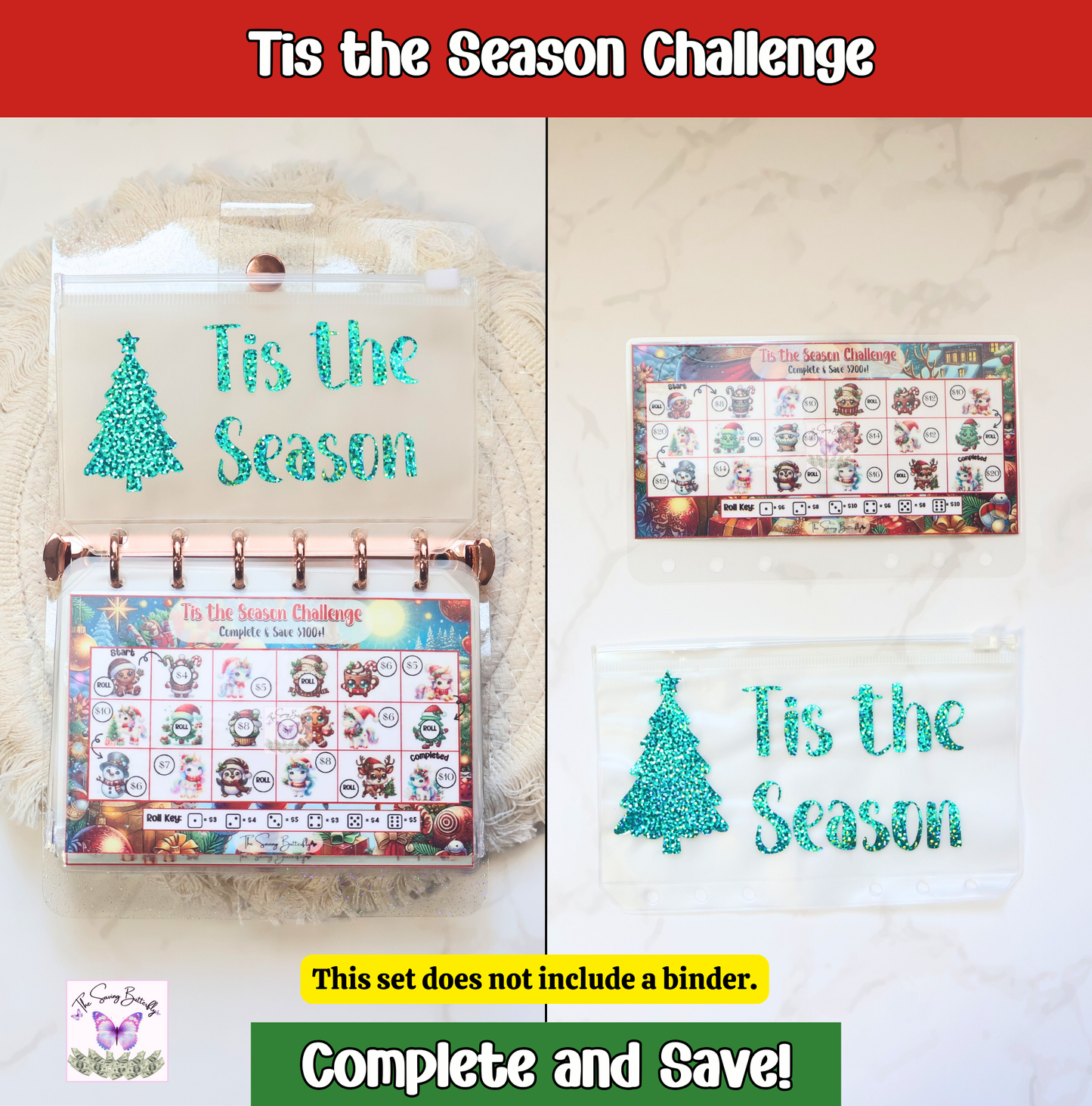 Christmas Savings Challenge Set