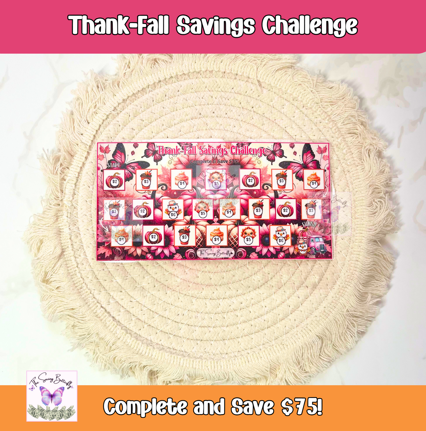November 2025 Savings Challenge Bundle Set