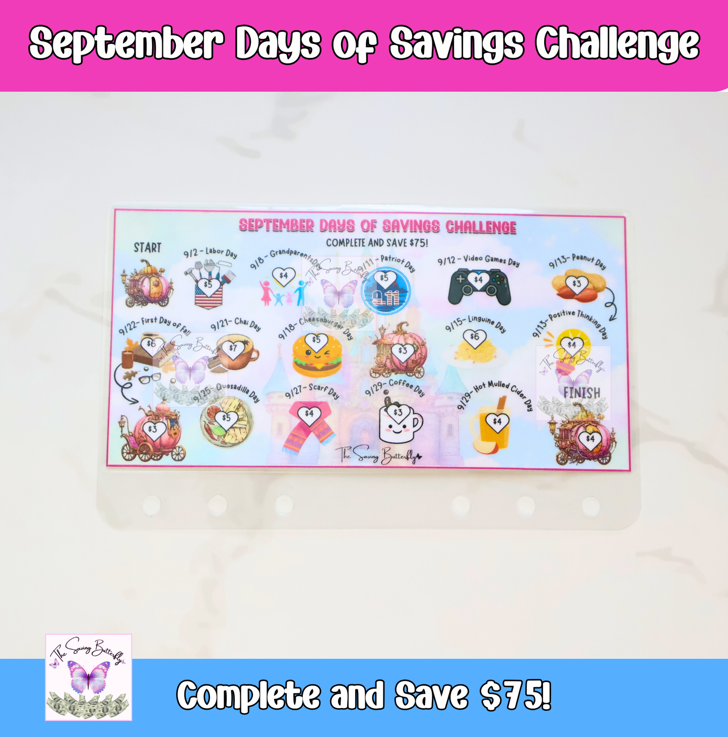 September Savings Challenge Bundle Set