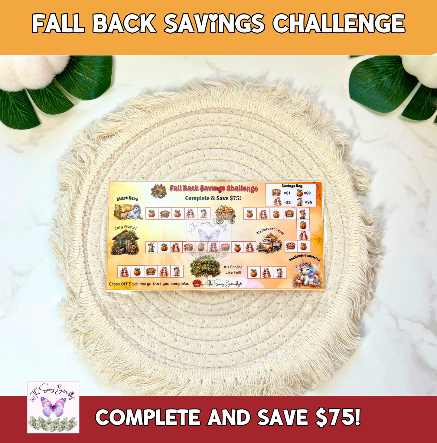 October Savings Challenge Bundle Set