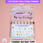 $500 Mini Butterfly Savings Challenge Binder Set