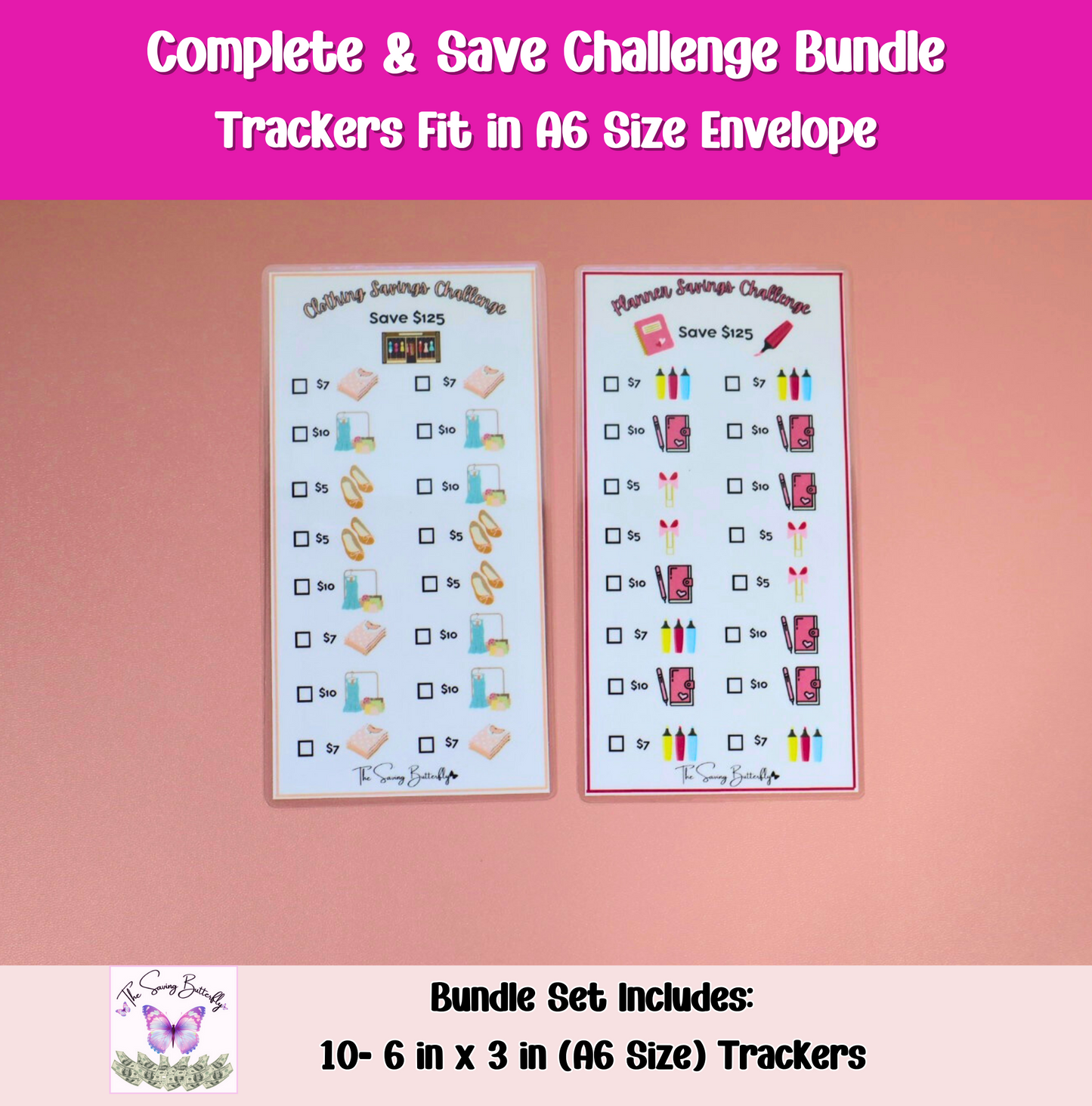 Complete and Save Challenge Bundle Set A6 Size