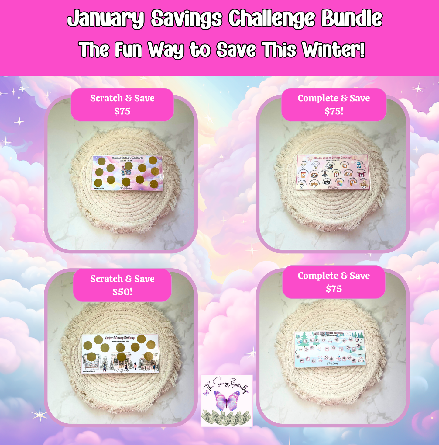 January Savings Challenge Bundle