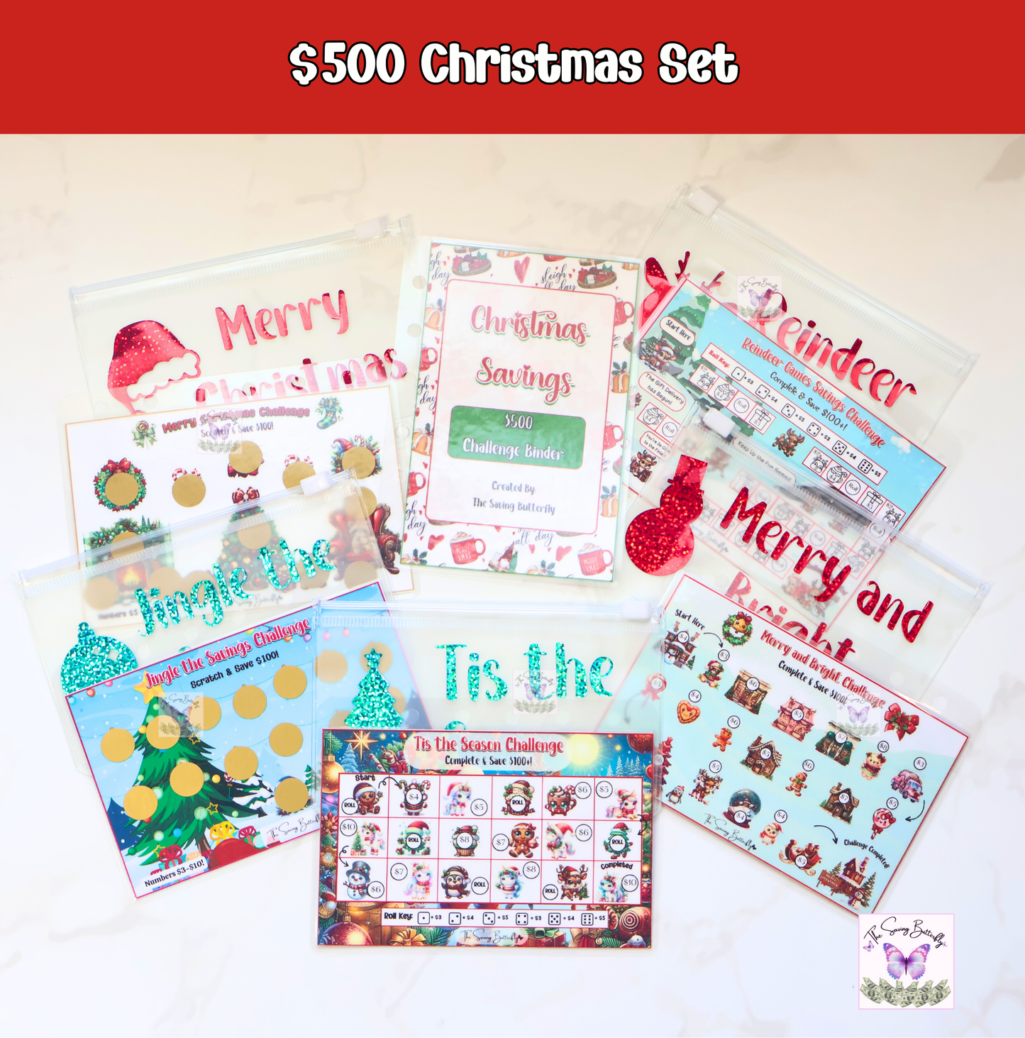 Christmas Savings Challenge Set