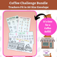 Coffee Savings Challenge Bundle Set A6 Size