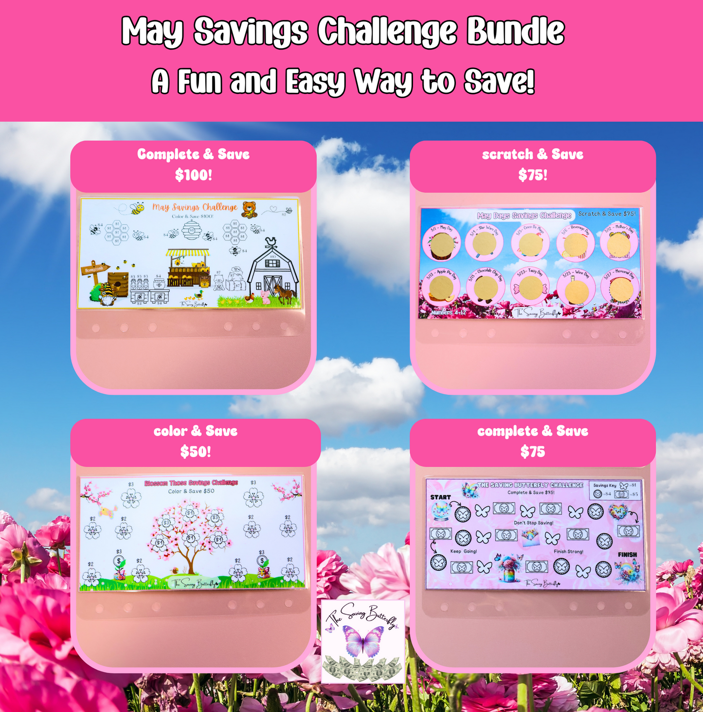 May Savings Challenge Bundle Set