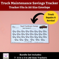 Car Savings Challenge Bundle Set A6 Size