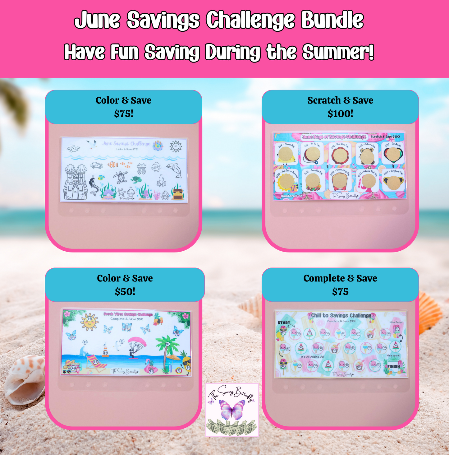 June Savings Challenge Bundle Set