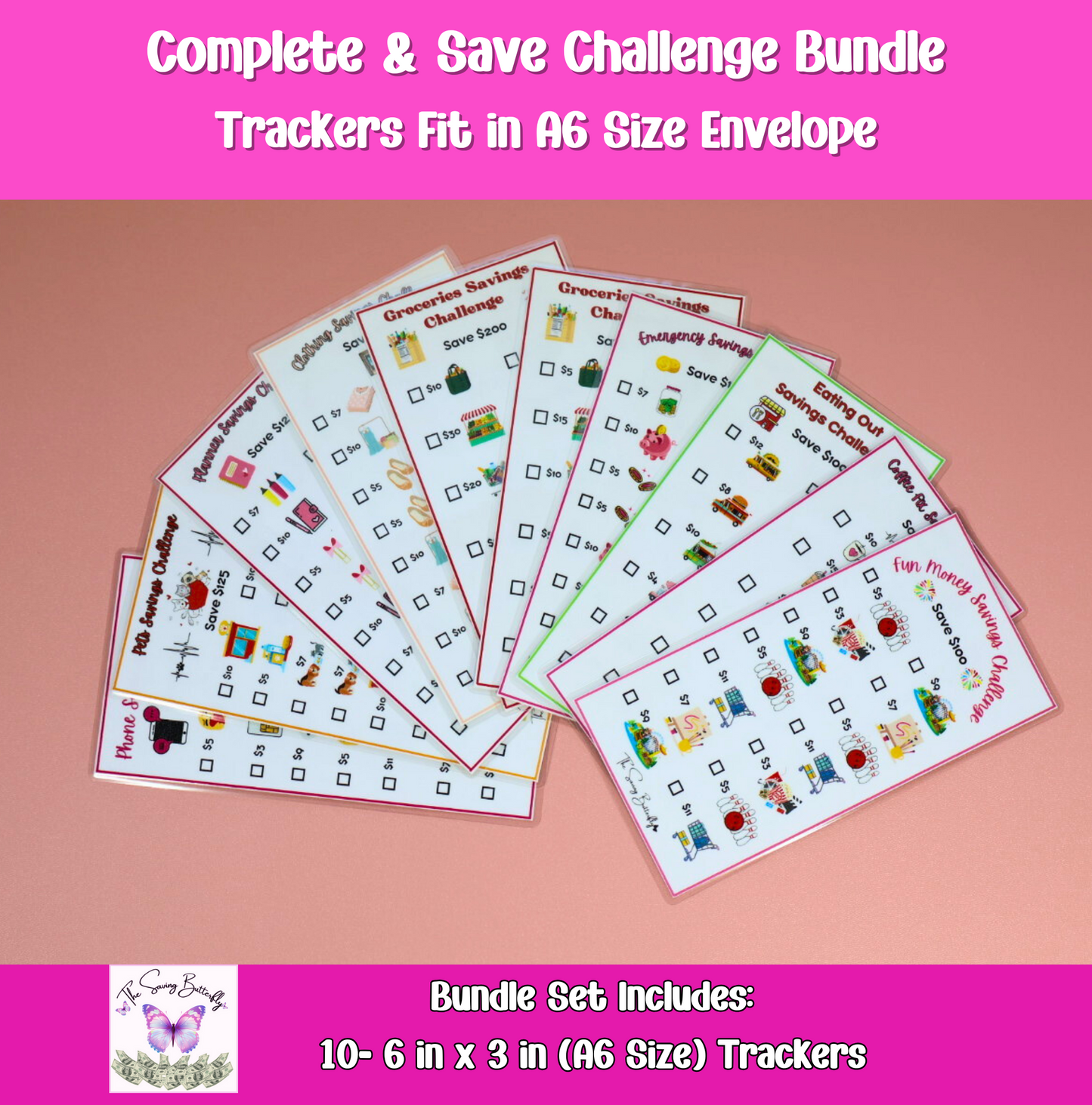 Complete and Save Challenge Bundle Set A6 Size