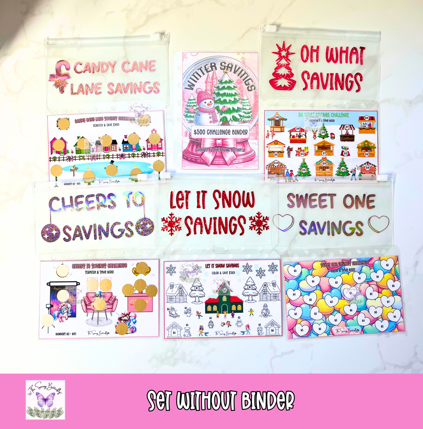 Winter Savings Challenge Binder