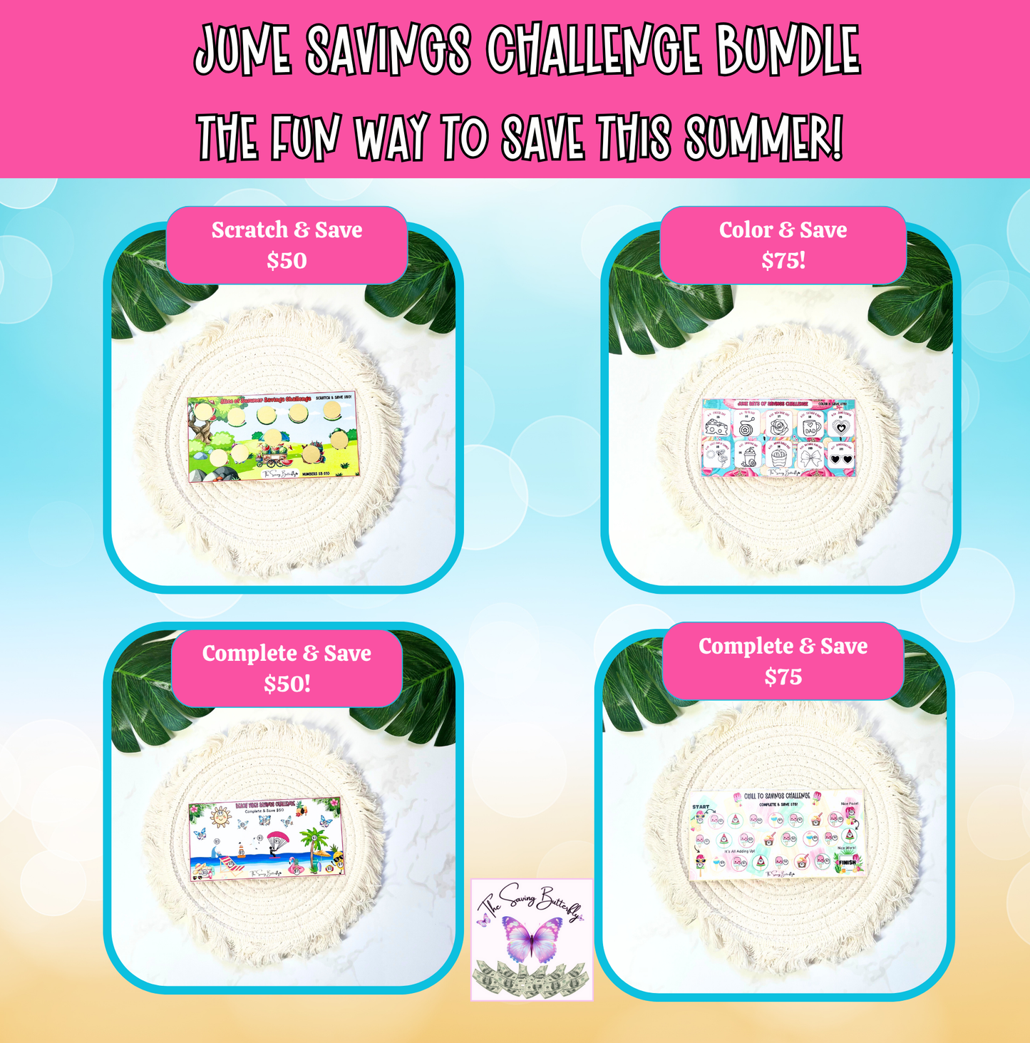 June Savings Challenge Bundle Set