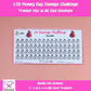 Money Bag Savings Challenge Bundle Set A6 Size