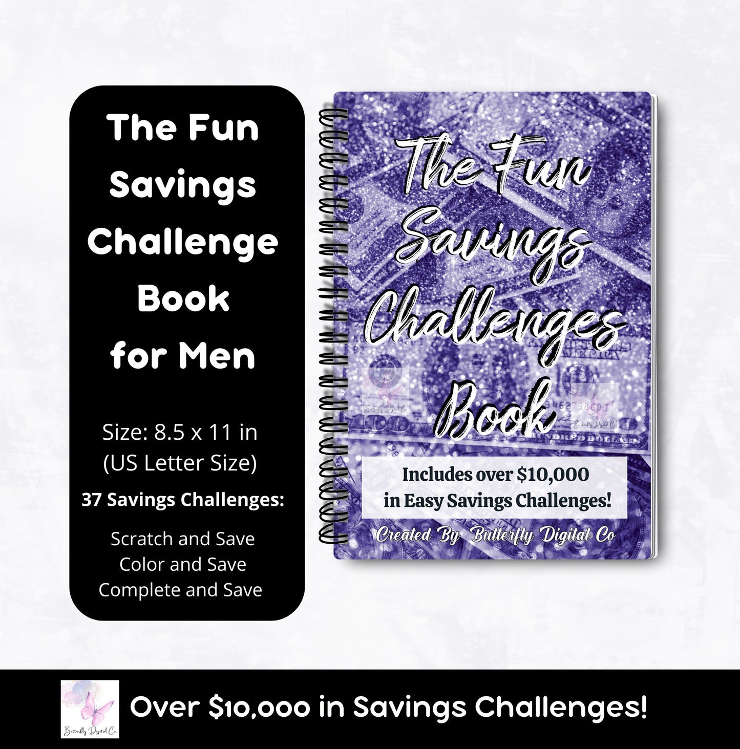 The Fun Savings Challenge Book for Men